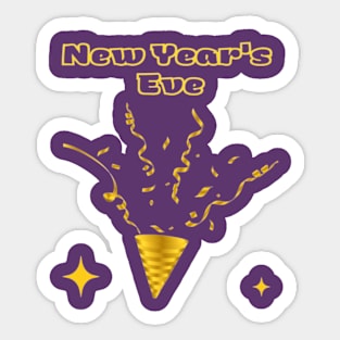 Indian Festivals - New Year's Eve Sticker